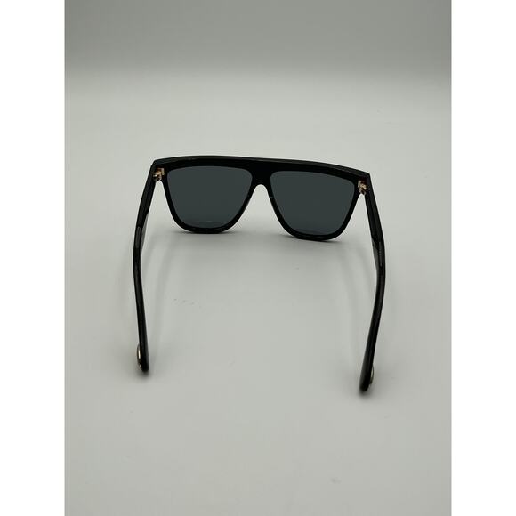 Gucci Rectangular 'Frame' Black Acetate Flat Top Sunglasses Size OS - Picture 5 of 6